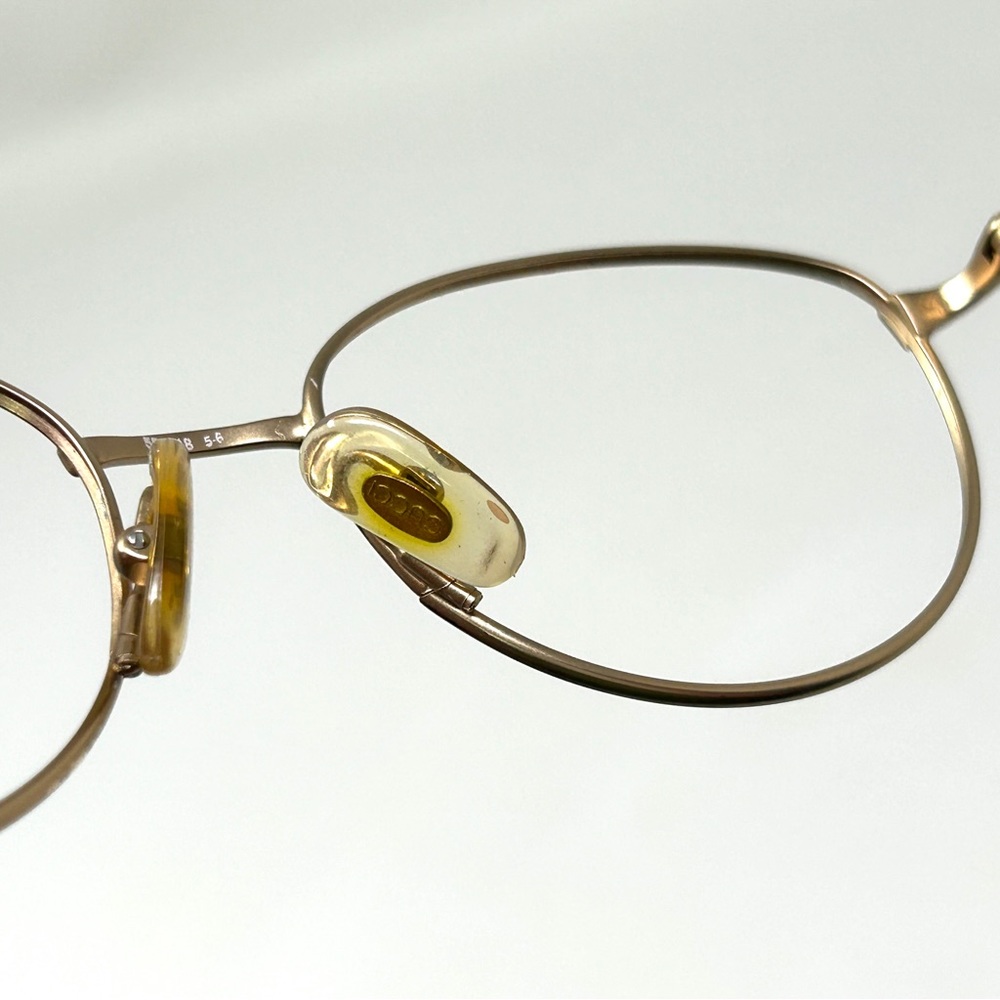 Vintage GUCCI GG2293 DR4 55 [] 18 135 tortoise Gold Eyeglassses Frame Only Italy - Picture 9 of 16